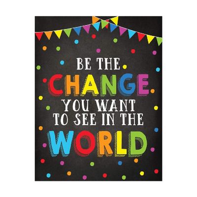 Be the Change 8.5x11in 1-Pack Image 1