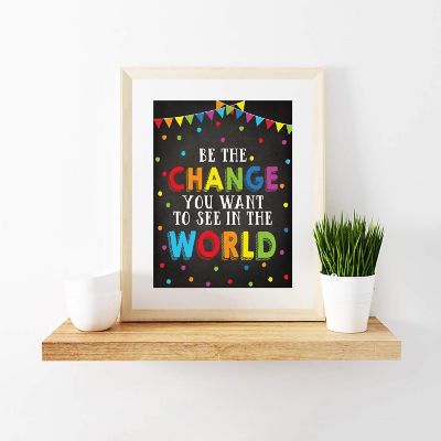 Be the Change 8.5x11in 1-Pack Image 2