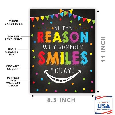 Be the Reason Someone Smiles 8.5x11in Image 1