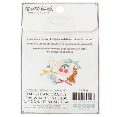 Bea Valint Sketchbook Charmers-53 Pieces Image 1