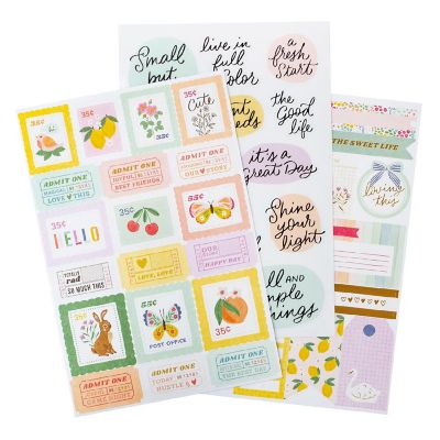 Bea Valint Sketchbook Sticker Book-8 Sheets Image 2