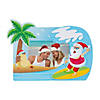 Beach Christmas Picture Frame Magnet Craft Kit - Makes 12 Image 1