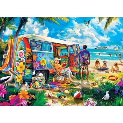 Beach Life - Beachside Bliss 1000 Piece Jigsaw Puzzle Image 2