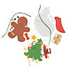 Bead Decorated Christmas Ornament Craft Kit - Makes 12 Image 1