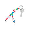 Beaded &#8220;#1 Dad&#8221; Tool Keychain Craft Kit - Less Than Perfect Image 1