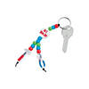 Beaded &amp;#8220;#1 Dad&amp;#8221; Tool Keychain Craft Kit - Makes 12 Image 1