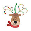 Beaded Reindeer Antler Ornament Craft Kit - Makes 12 Image 1