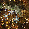 Beaded Snowflake Christmas Ornament Craft Kit - Makes 24 Image 2