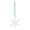 Beaded Snowflake Ornament Kit - Makes 12 Image 1