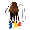 Beads & Feathers Pouch Necklace Craft Kit - Makes 12 Image 1
