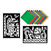 Beasts Foil Art Sticker Pack Image 1