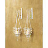 Bedazzling Pendant Candle Wall Sconce (Set Of 2) 19.5" Tall Image 1