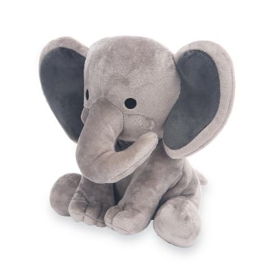 Bedtime Originals Choo Choo Gray Plush Elephant Stuffed Animal - Humphrey Image 1
