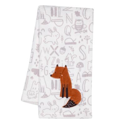 Bedtime Originals Plush Bear Stuffed Animal & Fox Baby Blanket Gift Set Image 3