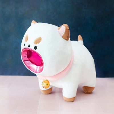 Bee and PuppyCat 16-Inch Collector Plush Toy  Laser Mouth PuppyCat Image 2