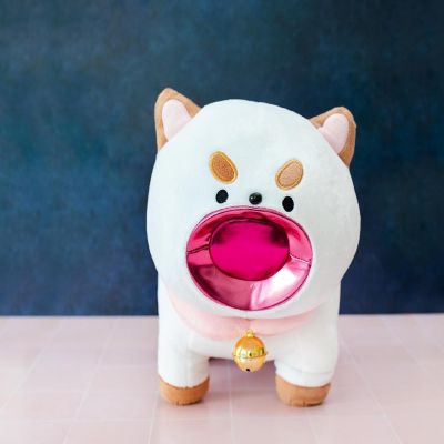 Bee and PuppyCat 16-Inch Collector Plush Toy  Laser Mouth PuppyCat Image 3