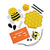 Bee with Hanging Legs Craft Kit - Makes 12 Image 1