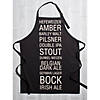 Beer Print Chef Apron Image 1