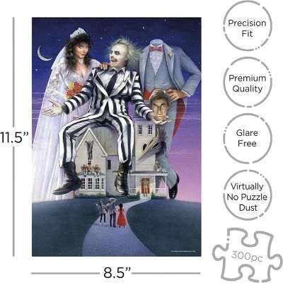 Beetlejuice 300 Piece VHS Jigsaw Puzzle Image 1