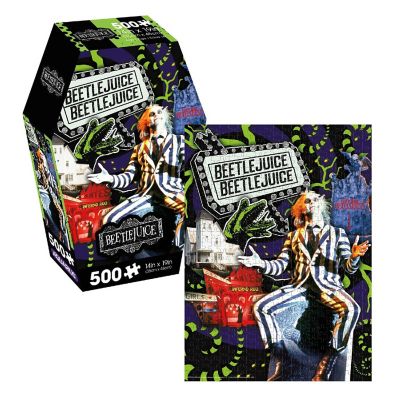 Beetlejuice Coffin Box 500 Piece Jigsaw Puzzle Image 1