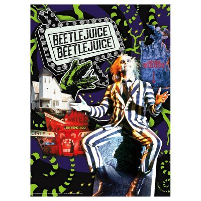 Beetlejuice Coffin Box 500 Piece Jigsaw Puzzle Image 1