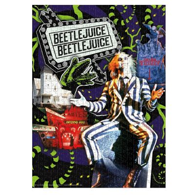 Beetlejuice Coffin Box 500 Piece Jigsaw Puzzle Image 2