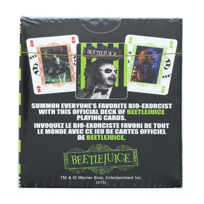 Beetlejuice Playing Cards  52 Card Deck + 2 Jokers Image 2