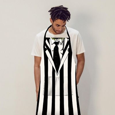 Beetlejuice Suit Cooking Apron Image 2
