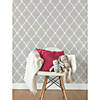 Beige Modern Trellis Peel & Stick Wallpaper Image 3