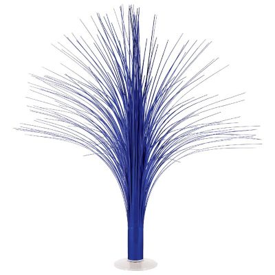 Beistle - 19" - Blue - Metallic Spray Centerpiece Plastic! Image 1