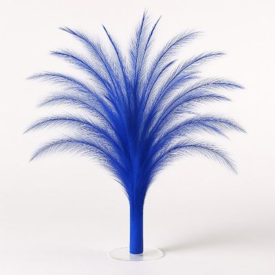 Beistle - 19" - Blue - Metallic Spray Centerpiece Plastic! Image 1