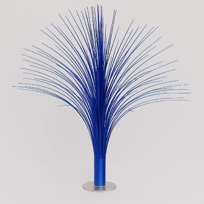 Beistle - 19" - Blue - Metallic Spray Centerpiece Plastic! Image 2