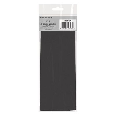 Beistle - 20" x 20" - Black - Versatile Tissue Paper Sheets - 12 Pieces Image 2