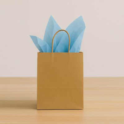 Beistle - 20" x 20" - Blue - Tissue Paper Sheets - 12 Pieces Image 1