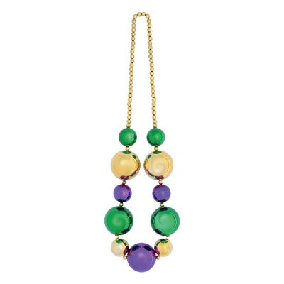 Beistle - 4' 7" - Multicolor - Festive Mardi Gras Beads - 1 Piece Image 1