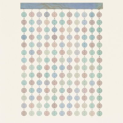 Beistle - 6' 6" x 3' 3&amp;#189;" - Multicolor - Metallic Disco Ball Curtain! Image 2