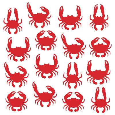 Beistle - 6"-9&amp;#188;" Crab Cutouts - 12 Pack Image 1