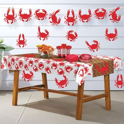 Beistle - 6"-9&amp;#188;" Crab Cutouts - 12 Pack Image 1