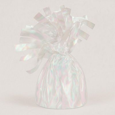 Beistle - 6 Oz - Iridescent - Metallic Wrapped Balloon Weight! Image 1