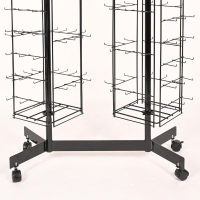 Beistle - Black - AC-36D Double Spinner Base Metal Display Stand! Image 1