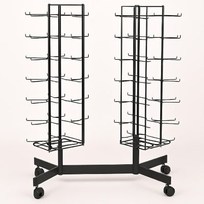 Beistle - Black - AC-36D Double Spinner Base Metal Display Stand! Image 1