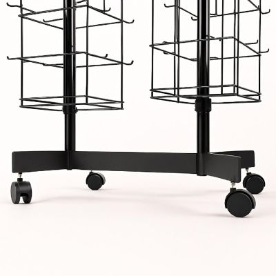 Beistle - Black - AC-36D Double Spinner Base Metal Display Stand! Image 2