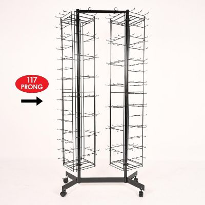 Beistle - Black - Empty 117-Prong Double Spinner Rack! Image 1