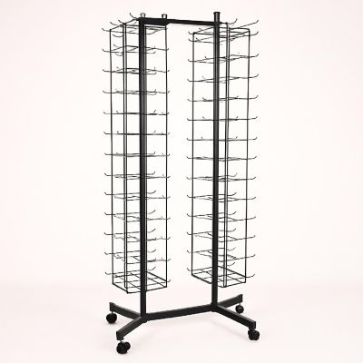 Beistle - Black - Empty 126-Prong Double Spinner Rack Metal! Image 1