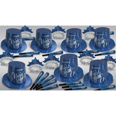 Beistle - Blue - Midnight Blue New Year Assortment for 50! Image 1