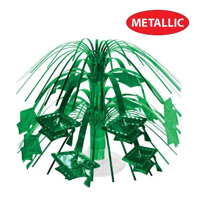 Beistle - Green Grad Cap Mini Cascade Centerpiece - 12 Pack Image 3