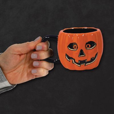 Beistle - Orange - Halloween Ceramic Mug - 6 Pieces Image 1