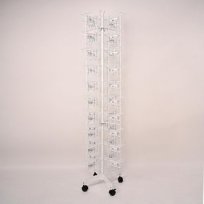 Beistle - White - CRG Floor Spinner Base/Pole Metal! Image 1