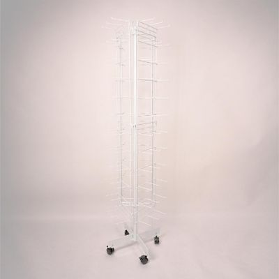 Beistle - White - Empty 108-Prong Floor Spinner Metal! Image 1