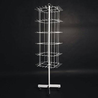 Beistle - White - Empty 144-Prong Floor Spinner Metal! Image 1